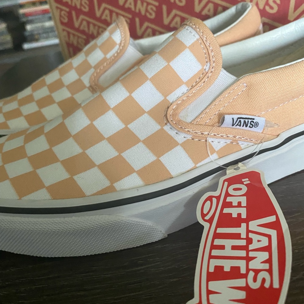 Classic checkered slip on Vans